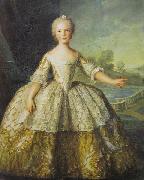 Jjean-Marc nattier Isabella de Bourbon, Infanta of Parma France oil painting artist
